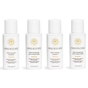 NEW 4pc Innersense Pure Harmony Hairbath Shampoo & Pure Inspiration Conditioner